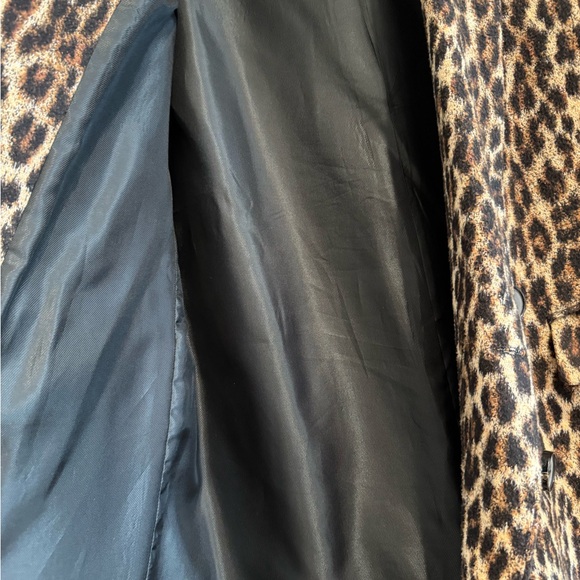 Zara Leopard Coat Size S - Picture 4 of 7